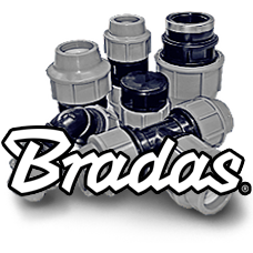 Фитинги ПЭ Bradas (Польша) всі моделі