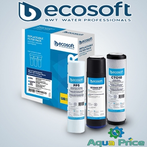 Годовой запас картриджей Ecosoft для тройного фильтра (CMV6ECO)