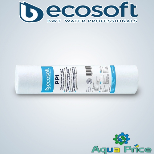 Картридж из полипропилена Ecosoft 2,5"x10" PP 1 мкм (CPV25101ECO) Картридж из полипропилена Ecosoft 2,5"x10" PP 1 мкм (CPV25101ECO)