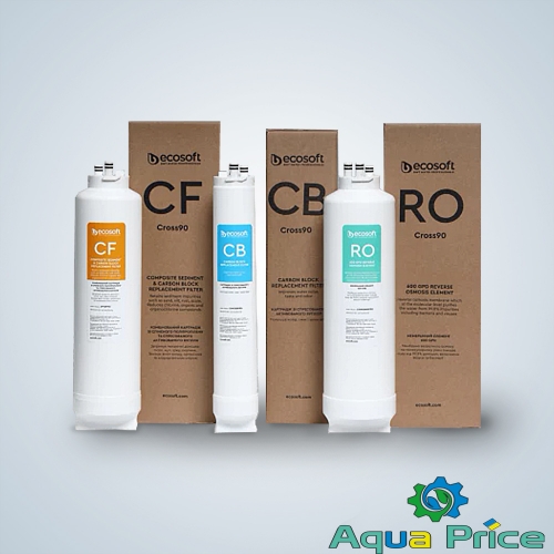 Комбинированный картридж из полипропилена и угля для осмоса CROSS90 (CPVDFRO) Комбинированный картридж из полипропилена и угля для осмоса CROSS90 (CPVDFRO)