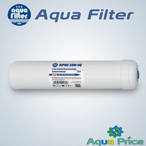 Линейный картридж Aquafilter AIPRO-1M-AQ полипропиленовый тонкой очистки