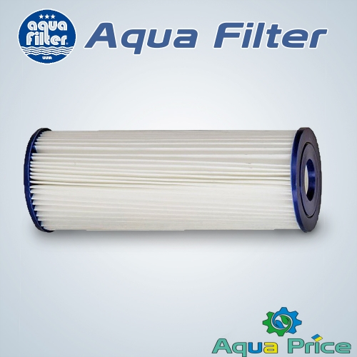 Картридж багаторазовий поліестеровий гофрований Aquafilter FCCEL20 20 мкм Картридж багаторазовий поліестеровий гофрований Aquafilter FCCEL20 20 мкм