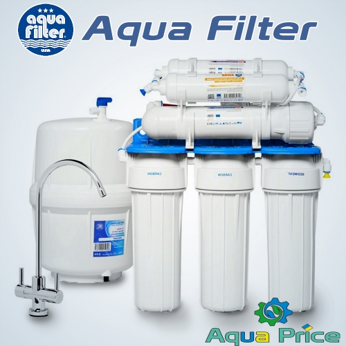 Система обратного осмоса Aquafilter RX-RO6-75 с минерализатором AIMRO