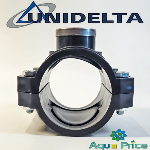 Хомут 110-1 1/2" ВР PN10 Unidelta для ПНД труб