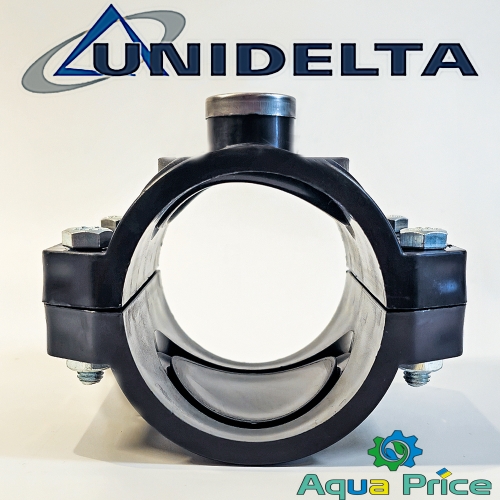 Хомут 125-1" ВР Unidelta для ПНД труб