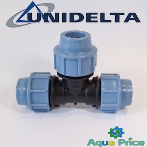 Тройник ПЭ редукционный 25-32-25 Unidelta Тройник ПЭ редукционный 25-32-25 Unidelta