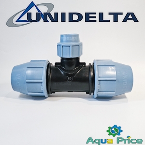 Тройник ПЭ редукционный 32-20-32 Unidelta Тройник ПЭ редукционный 32-20-32 Unidelta