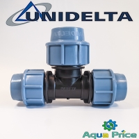 Тройник ПЭ редукционный 32-40-32 Unidelta