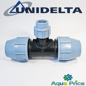 Тройник ПЭ редукционный 50-32-50 Unidelta Тройник ПЭ редукционный 50-32-50 Unidelta