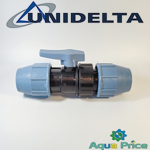 Кран 32-32 ПЭ Unidelta Кран 32-32 ПЭ Unidelta