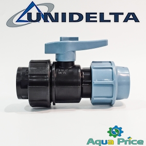 Кран 32-1" ВР ПЭ Unidelta