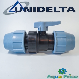 Кран 75-75 ПЭ Unidelta Кран 75-75 ПЭ Unidelta