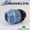 Муфта 32-3/4" ВР Unidelta с внутренней резьбой для труб ПНД