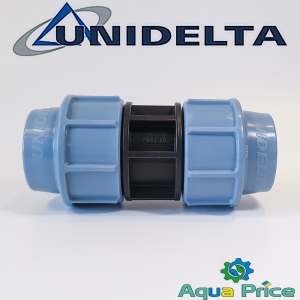 Муфта соединительная ПЭ 40 мм Unidelta Муфта соединительная ПЭ 40 мм Unidelta