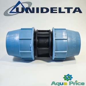 Муфта соединительная ПЭ 50 мм Unidelta Муфта соединительная ПЭ 50 мм Unidelta