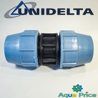 Муфта соединительная ПЭ 63 мм Unidelta
