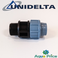 Муфта ПЭ 20-1" НР Unidelta