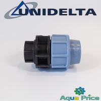 Муфта ПЭ 25-1/2" ВР Unidelta