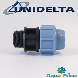 Муфта ПЭ 25-1" НР Unidelta Муфта ПЭ 25-1" НР Unidelta