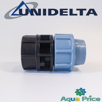 Муфта ПЭ 25-1" ВР Unidelta