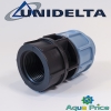 Муфта 25-1" ВР Unidelta с внутренней резьбой для труб ПЭ Муфта 25-1" ВР Unidelta с внутренней резьбой для труб ПЭ