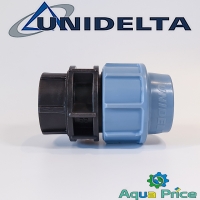 Муфта ПЭ 32-1" ВР Unidelta