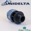 Муфта ПЭ 32-1 1/4" НР Unidelta для ПНД труб Муфта ПЭ 32-1 1/4" НР Unidelta для ПНД труб