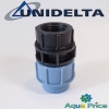 Муфта ПЕ 32-1 1/4" ВР Unidelta для ПНД труб Муфта ПЕ 32-1 1/4" ВР Unidelta для ПНД труб