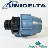 Муфта ПЭ 50-1 1/4" НР Unidelta