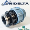 Муфта ПЭ 50-1 1/4" ВР Unidelta для труб ПНД