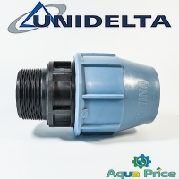 Муфта ПЭ 50-2" НР Unidelta