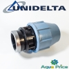 Муфта ПЭ 63-1 1/4" ВР Unidelta с внутренней резьбой для труб ПНД Муфта ПЭ 63-1 1/4" ВР Unidelta с внутренней резьбой для труб ПНД