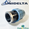 Муфта ПЕ 63-2 1/2" (2,5") ВР Unidelta з внутрішнім різьбленням для труб
