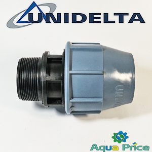 Муфта ПЭ 63-2" НР Unidelta