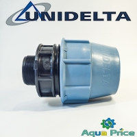 Муфта ПЭ 75-2" НР Unidelta