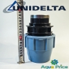 Муфта ПЭ 75-2" ВР Unidelta для ПНД труб