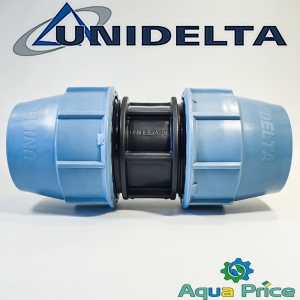 Муфта ПЭ 75 мм соединительная Unidelta Муфта ПЭ 75 мм соединительная Unidelta