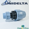 Муфта редукционная 40-25 Unidelta для ПНД труб Муфта редукционная 40-25 Unidelta для ПНД труб