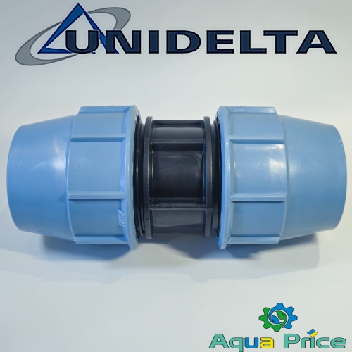 Муфта з'єднувальна 110 мм Unidelta для ПНД труб