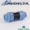 Муфта ПЭ 20 Unidelta для ПНД труб