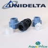 Муфта ПЭ 20 Unidelta для ПНД труб