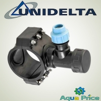 Хомут 110-20 для врезки под давлением Unidelta