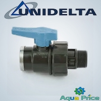 Кран 1"-1" НВ ПЭ Unidelta