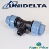 Тройник 20-1/2"-20 НР Unidelta для ПНД труб