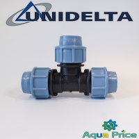 Тройник ПЭ 20 Unidelta