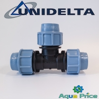 Тройник ПЭ 25-25-25 Unidelta