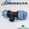 Тройник 32-1/2"-32 ВР Unidelta для ПНД труб