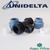 Тройник 32-3/4"-32 ВР Unidelta для ПНД труб