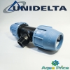 Тройник 40-1 1/4"-40 НР Unidelta для ПНД труб