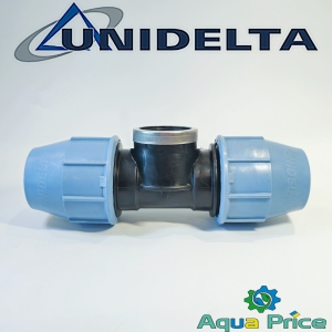 Тройник ПЭ 40-1 1/4"-40 ВР Unidelta Тройник ПЭ 40-1 1/4"-40 ВР Unidelta